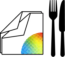 Tovaglioli microembossing incollati